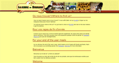Desktop Screenshot of lafermedudiamant.com